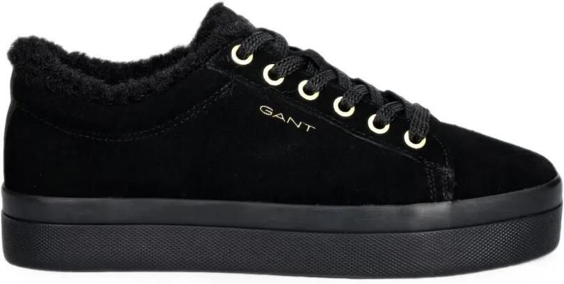 Gant Sneakers met lammy afwerking Zwart