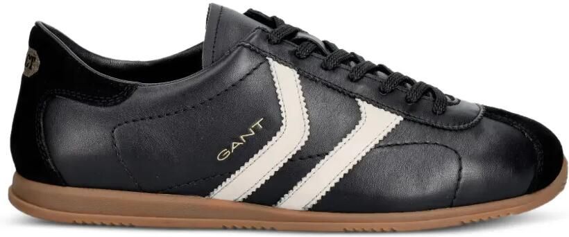Gant Sneakers met leren vlakken Zwart