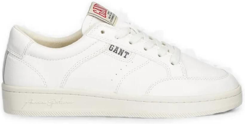 Gant Sneakers met logopatch Wit