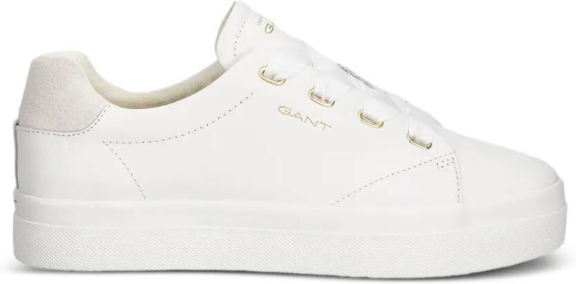 Gant Sneakers met logoprint Wit