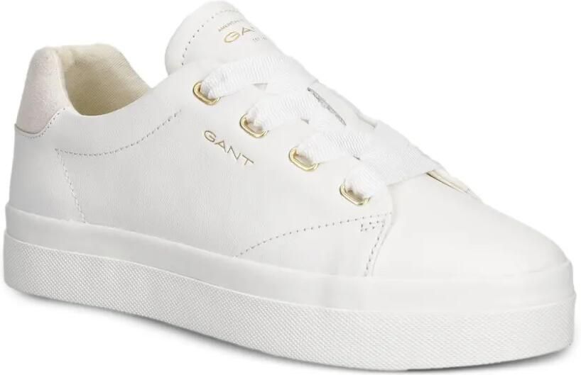Gant Sneakers met logoprint Wit - Foto 3
