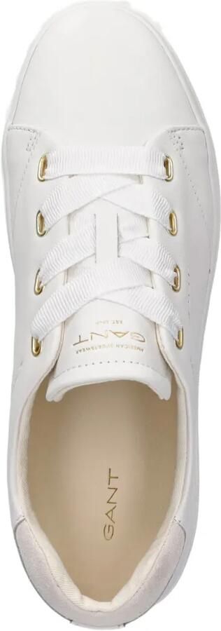 Gant Sneakers met logoprint Wit - Foto 4