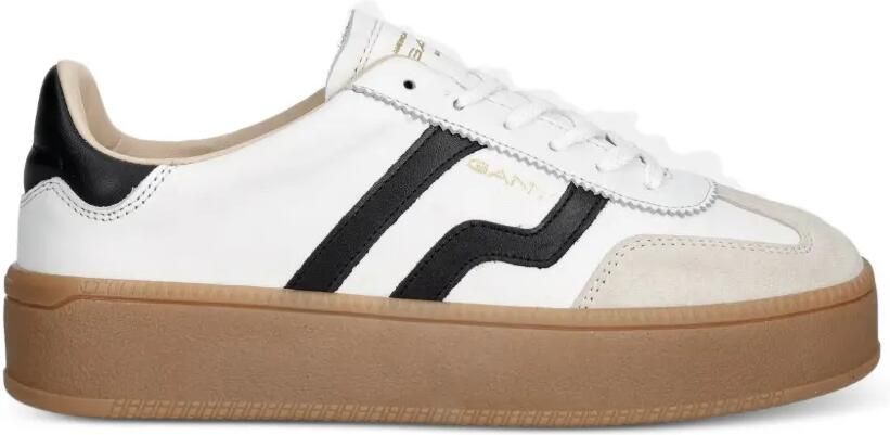 Gant Sneakers met plateauzool Wit