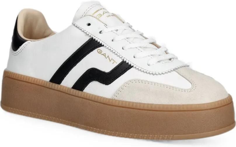 Gant Sneakers met plateauzool Wit - Foto 3
