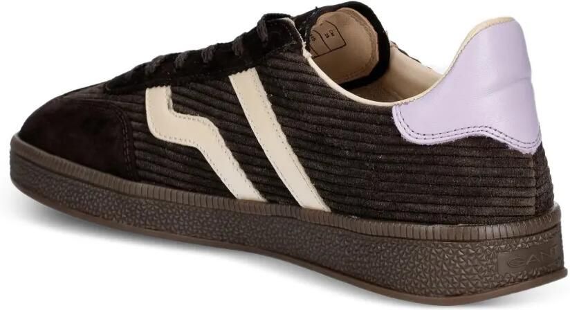 Gant Sneakers met ribfluwelen vlakken Bruin - Foto 3