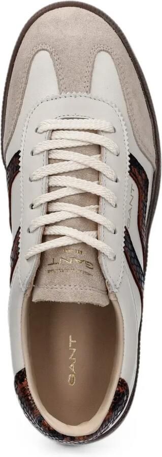 Gant Sneakers met slangen-effect en vlakken Wit - Foto 4