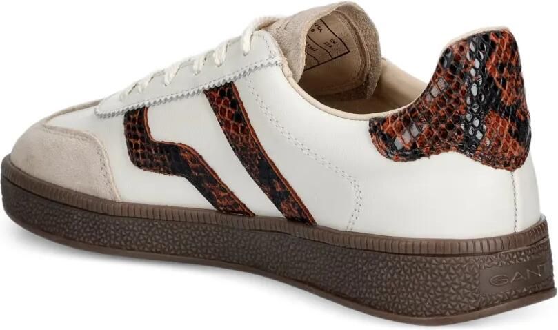 Gant Sneakers met slangen-effect en vlakken Wit - Foto 3