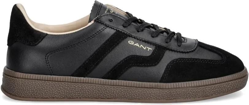 Gant Sneakers met suède vlak Zwart