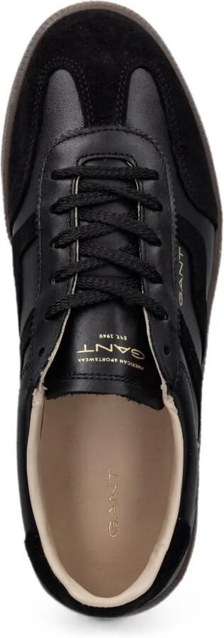 Gant Sneakers met suède vlak Zwart - Foto 4