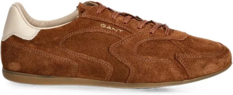 Gant Sneakers met suède vlakken Bruin