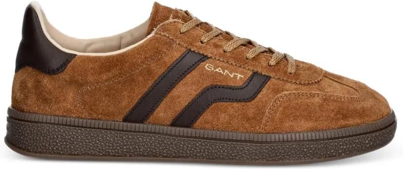 Gant Sneakers met suède vlakken Bruin
