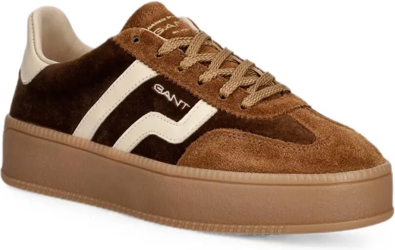 Gant Sneakers met suède vlakken Bruin - Foto 3