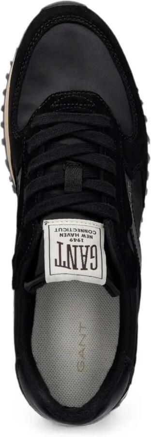 Gant Sneakers met suède vlakken Zwart