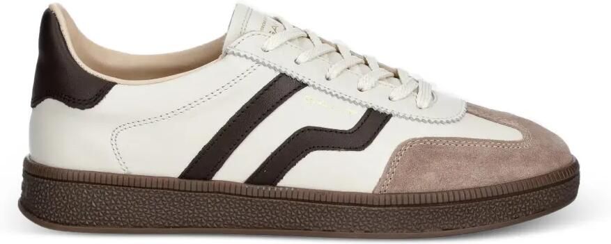 Gant Sneakers met vlakken en logoprint Beige