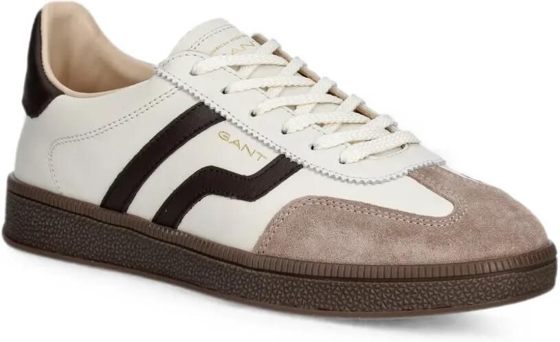 Gant Sneakers met vlakken en logoprint Beige - Foto 3