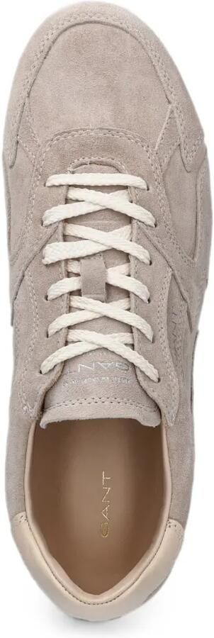 Gant Sperly suède sneakers met vlakken Beige - Foto 4