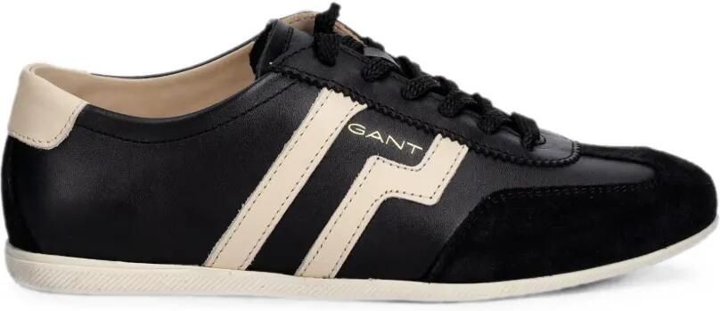 Gant Sperly suède sneakers Zwart