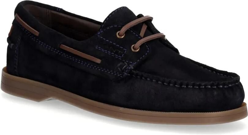 Gant Suède bootschoenen Blauw - Foto 2