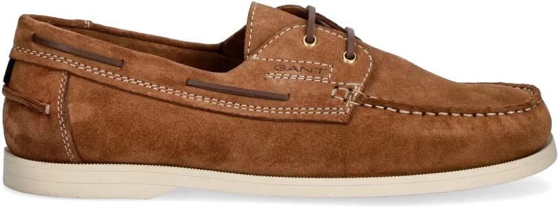 Gant Suède bootschoenen Bruin