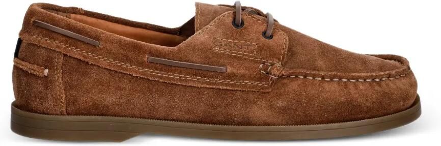 Gant Suède bootschoenen Bruin