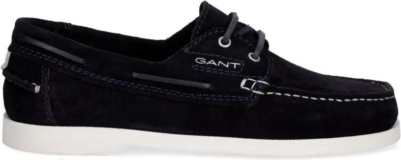 Gant Suède bootschoenen Zwart