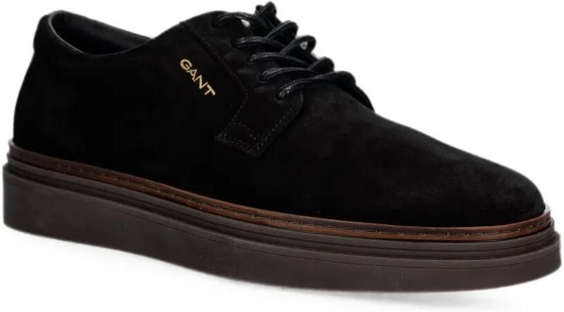 Gant suede lace-up sneakers Zwart