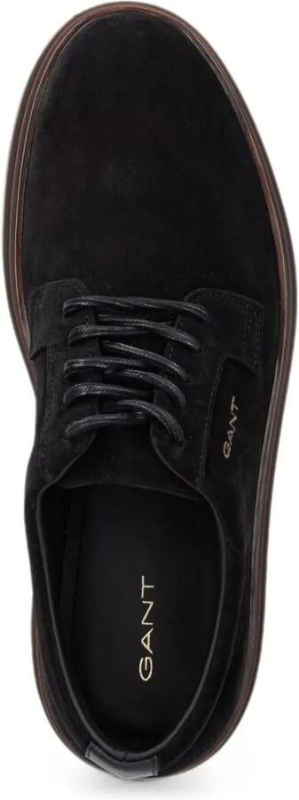 Gant suede lace-up sneakers Zwart - Foto 3