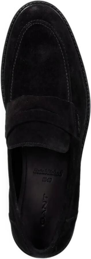 Gant Suède loafers Zwart - Foto 4