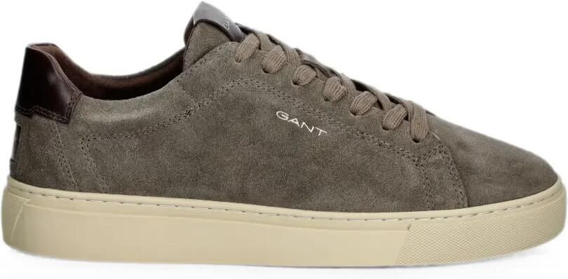 Gant Suède sneakers met geborduurd logo Groen