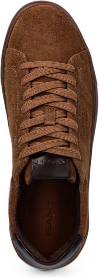 Gant Suède sneakers met leren afwerking Bruin - Foto 3