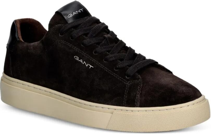 Gant Suède sneakers met logoprint Bruin - Foto 3