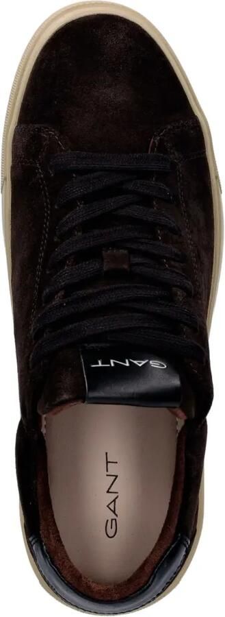 Gant Suède sneakers met logoprint Bruin - Foto 4