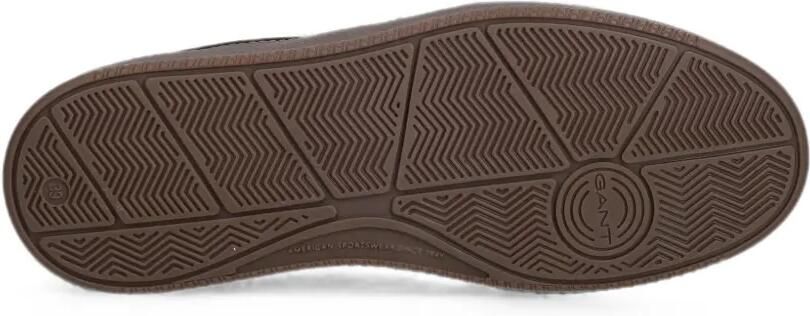 Gant Suède sneakers met plateauzool Bruin - Foto 4