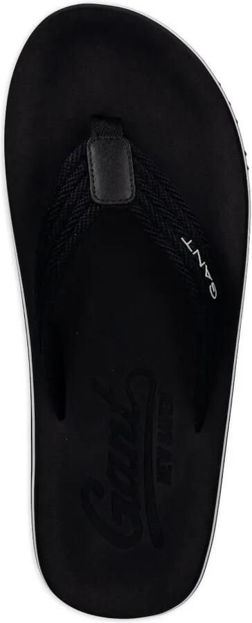 Gant Teenslippers met logoprint Zwart - Foto 2