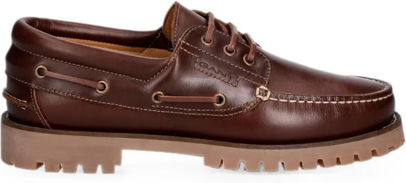Gant Tratton bootschoenen met chunky zool Bruin