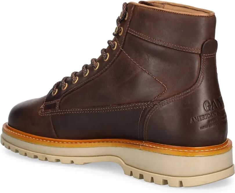 Gant Veterlaarzen met chunky zool Bruin