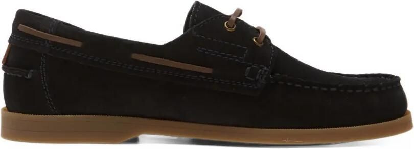 Gant Yardport suede boat shoes Blauw
