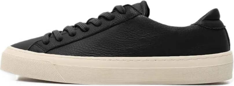 Garment Project Kit leather sneakers Zwart