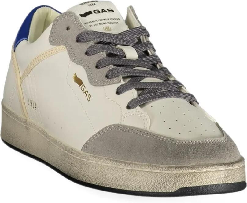 GAS GioVi GS Mix panelled sneakers Wit - Foto 3