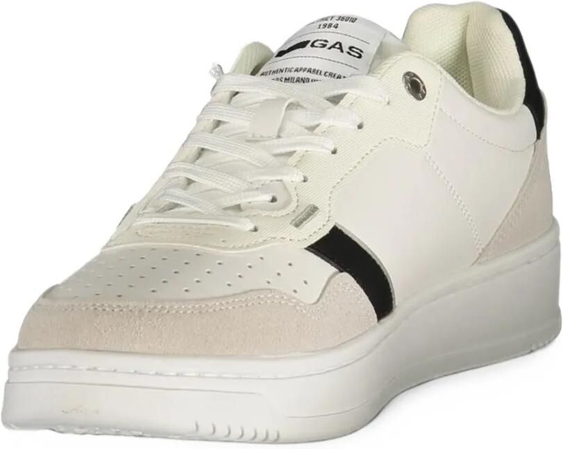 GAS Ken LTX panelled sneakers Wit - Foto 3