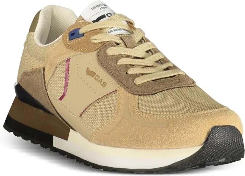 GAS Logan Mix panelled sneakers Beige - Foto 3