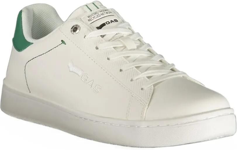 GAS logo-embossed sneakers Wit - Foto 3