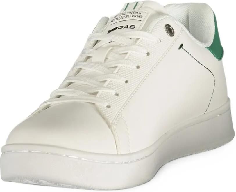 GAS logo-embossed sneakers Wit - Foto 2