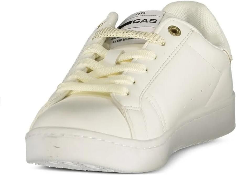 GAS logo-print lace-up sneakers Wit - Foto 2