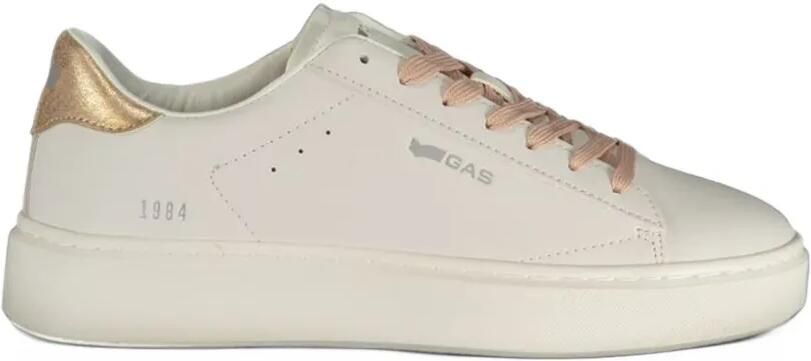 GAS logo-print panelled sneakers Beige