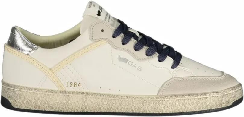 GAS logo-print panelled sneakers Beige