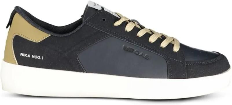 GAS Nika Voo.1 sneakers met vlakken Blauw
