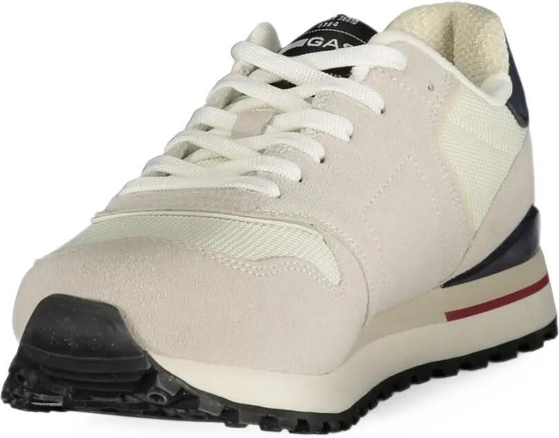 GAS panelled logo-print sneakers Beige - Foto 2