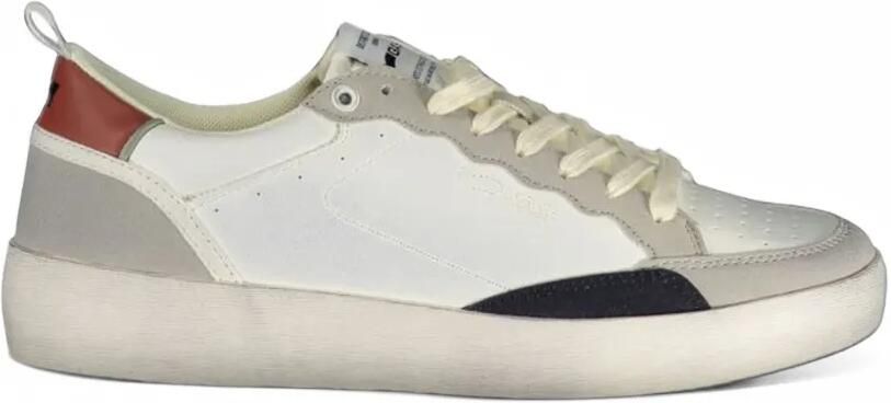 GAS panelled low-top sneakers Wit