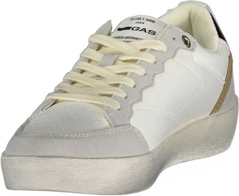 GAS perforated panelled sneakers Wit - Foto 2